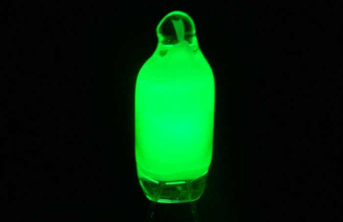 綠光熒光氖燈