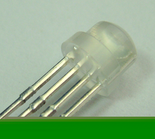 5.0MM小草帽RGB共陽霧狀發光二極管