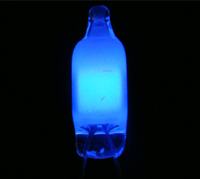 6*22mm  NE-2B藍色氖燈  氖燈泡