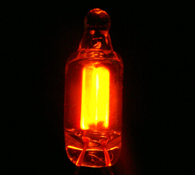 6*16MM NE-2 氖燈 紅色氖燈