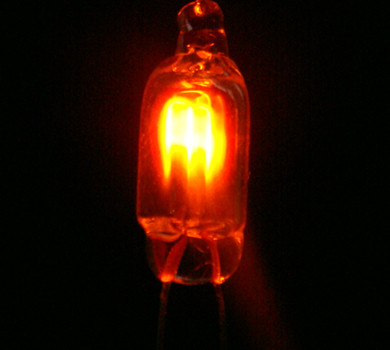 5*13mm  NE-2H氖燈  桔紅色氖燈