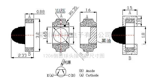 1206紅外線側麵接收管尺寸圖水印.png