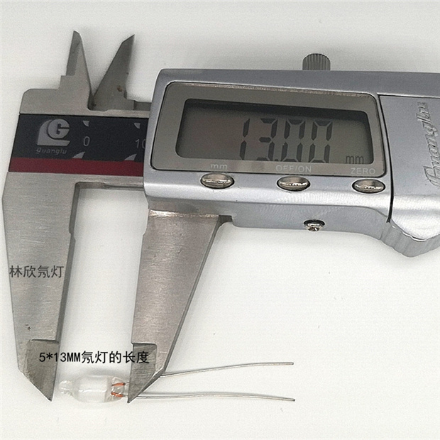 深圳林欣電子513氖燈尺寸圖