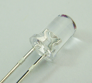 ￠5.0MM白發白長腳發光二極管 5MM燈珠