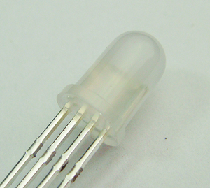 ￠5.0MM RGB共陽霧狀發光二極管 四腳全彩發光二極管