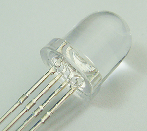 ￠10.0MM RGB 全彩直插LED燈珠